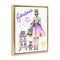 Stupell Industries Fabulous Girl & Dog Floating Frame, design by Jess Stempel